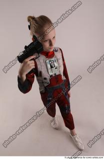 DENISA CRAZY PILOT WITH GUN